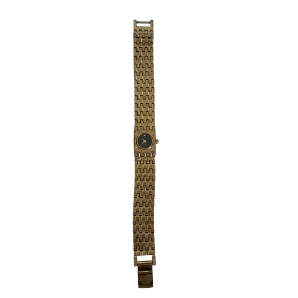 Vintage Seiko Women's Watch Gold Tone Small Face Braided Look Band AS IS - Picture 1 of 4